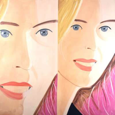 Sasha 2 (Pigment print) - Alex KATZ
