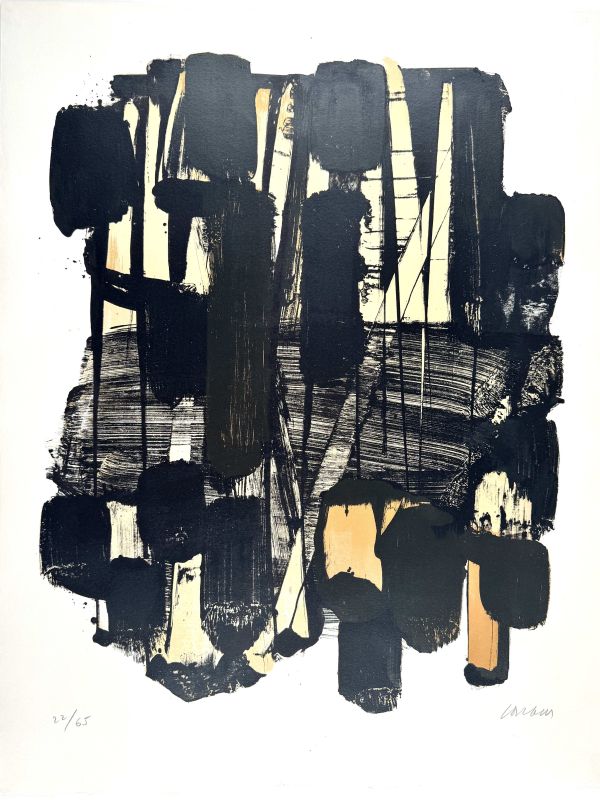 Lithograph No. 11 (Lithograph) - Pierre  SOULAGES