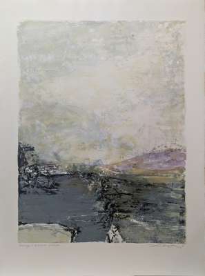 Hommage &agrave; Nobutaka Shikanai (Lithographie) - Wou-ki  ZAO