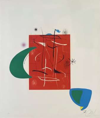 El Pi De Formentor (Etching) - Joan  MIRO
