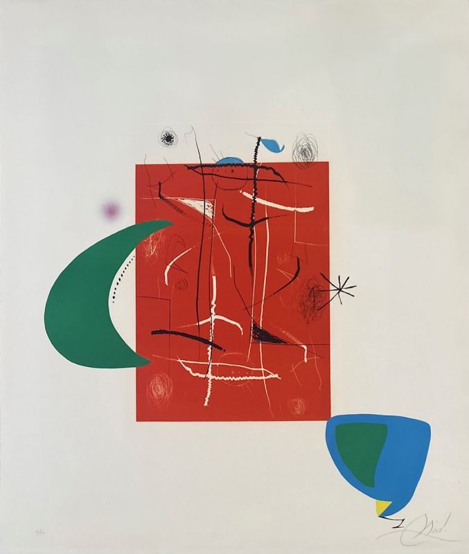 El Pi De Formentor (Eau-forte) - Joan  MIRO