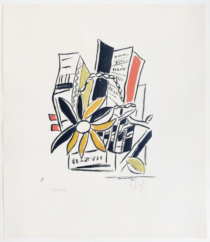 Chevreuse (Serigrafía) - Fernand LEGER
