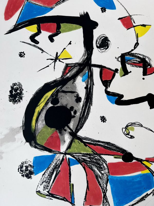 Festa Major (Lithographie) - Joan  MIRO