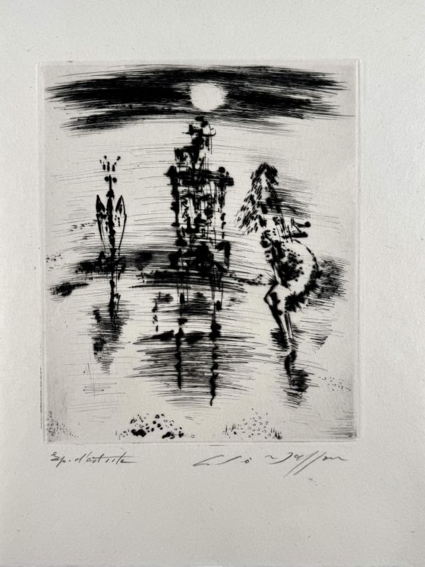 Pour Saint-Pol Roux (Eau-forte et aquatinte) - André  MASSON