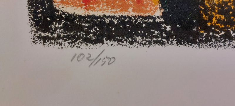 Astarté (Lithographie) - Jean-Michel ATLAN