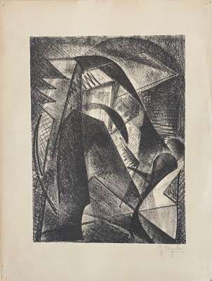 Jean Deyrolle (1911-1967) // Lithographie en noir (Farblithographie) -  Artistes Divers