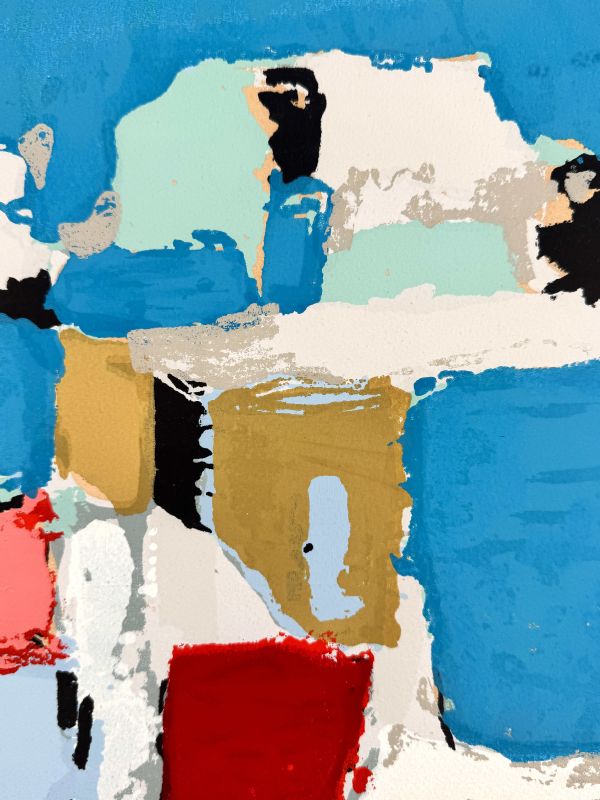 Méditerranée (Schablone) — Nicolas DE STAËL — Detailansicht