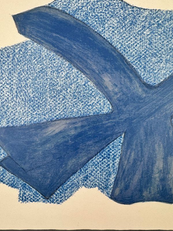 Der Aufbruch (Farblithographie) - Georges BRAQUE