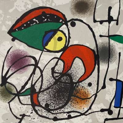 Composition (Lithograph) - Joan  MIRO