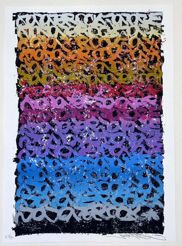 Montpellier (Sérigraphie) -  JonOne