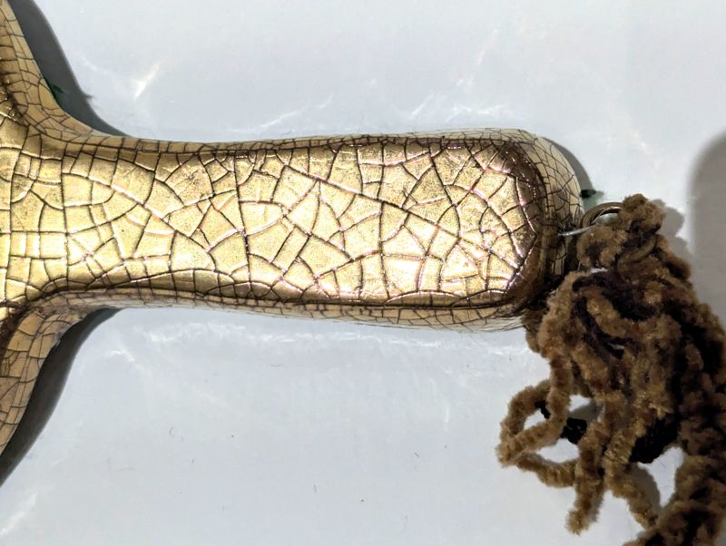 Gilded mirror (Ceramic) - Mithé ESPELT