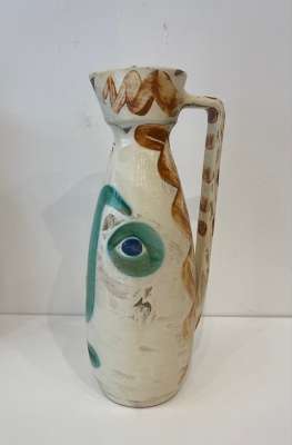 Krug "Gesicht" (Keramik) - Pablo  PICASSO