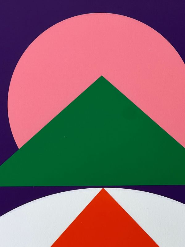 Composición geométrica (Serigrafía) - Geneviève CLAISSE