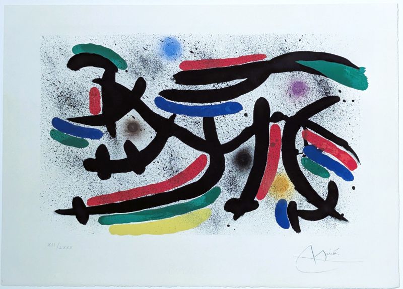 Miro Lithographe I (Lithograph) - Joan  MIRO