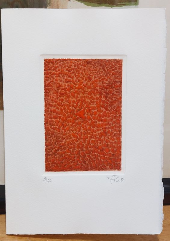 Carte de V&oelig;ux Jacqueline de Champvallins (Gravure) - Arthur Luiz  PIZA