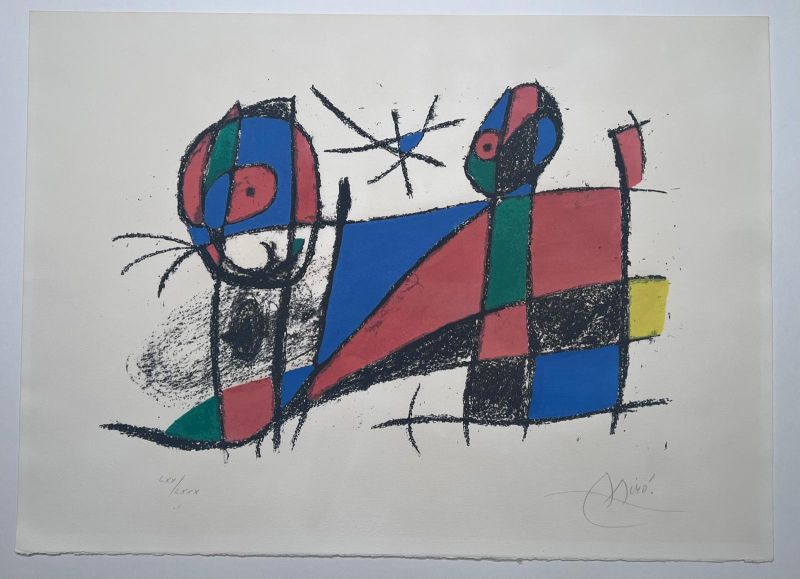 Miro Lithographe II (Litografía) - Joan  MIRO