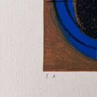 Jean PIAUBERT (1900-2002) // Composition abstraite (Farblithographie) — Artistes Divers