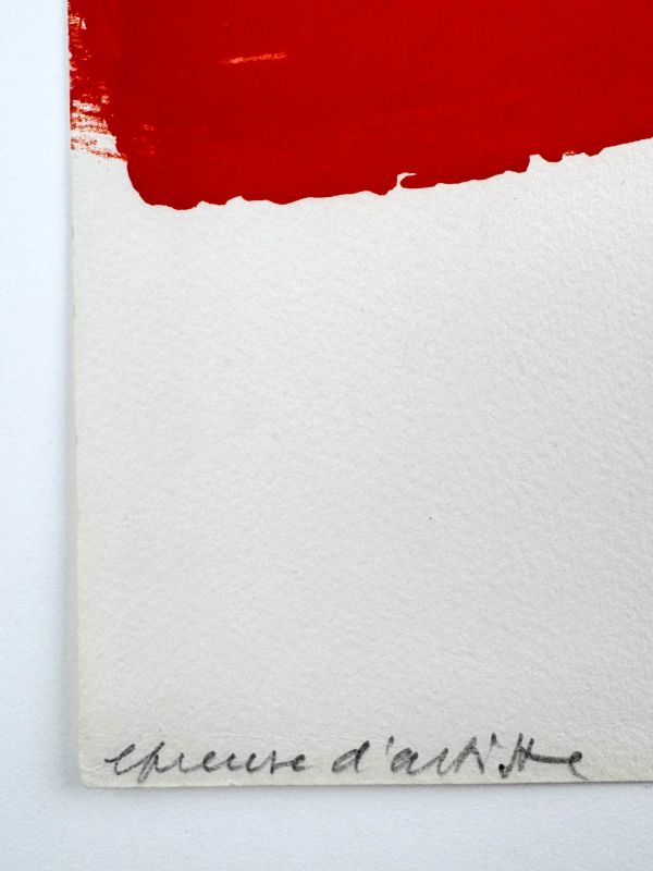 Lithographie n&deg;27 (Lithographie) - Pierre  SOULAGES