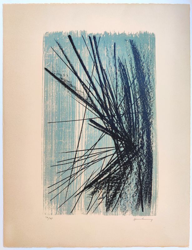 L 34 (Lithograph) - Hans HARTUNG