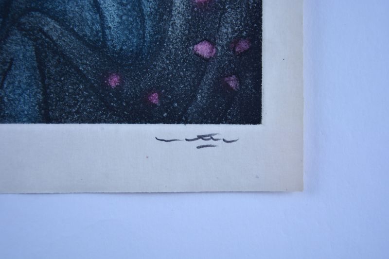 Les Voix (Radierung und Aquatinta) - Roberto  MATTA