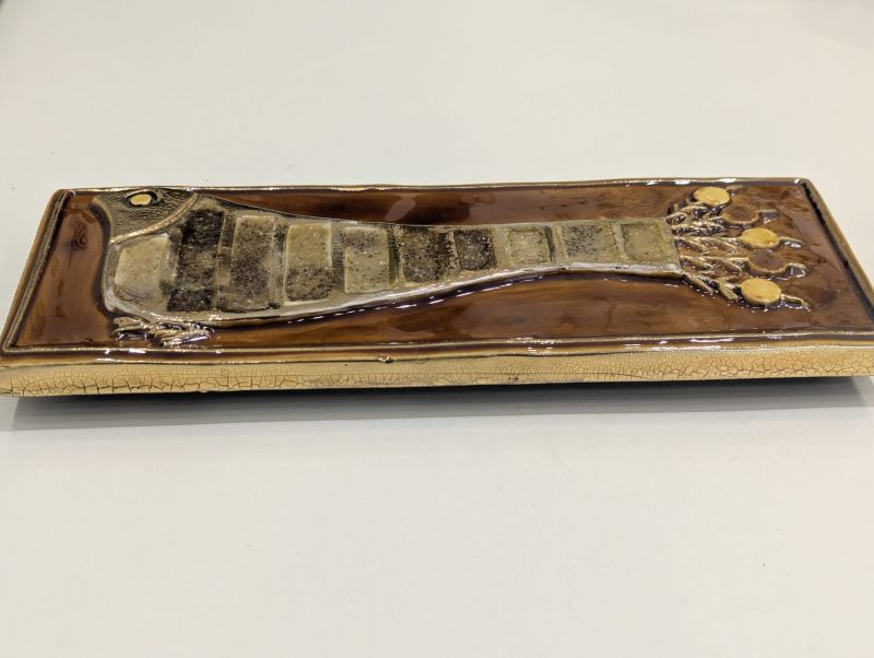 Boîte Oiseau bronze (Céramique) - Mithé ESPELT
