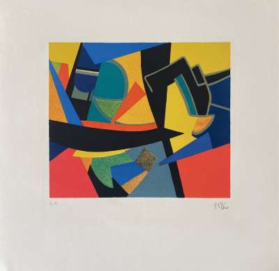 Bebaros (Lithographie) - Maurice ESTEVE