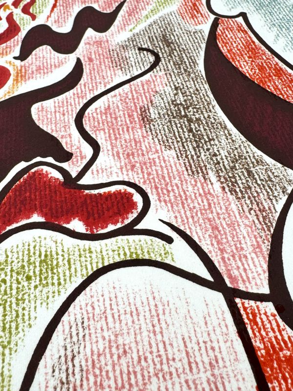 Sonette von Louise Lab&eacute; (Farblithographie) - André  MASSON