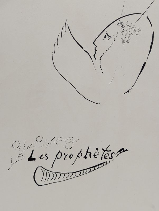 J&eacute;r&eacute;mie (Litografía) - Marc CHAGALL