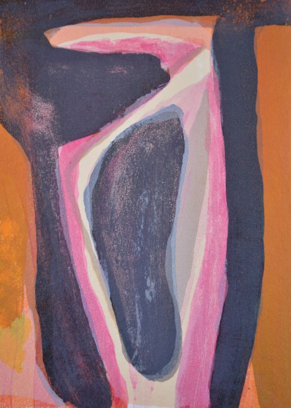 En sus voces, las aguas (Litografía) - Bram   VAN VELDE