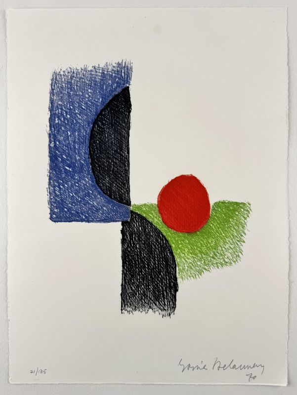 La terra impareggiabile (Radierung und Aquatinta) - Sonia DELAUNAY