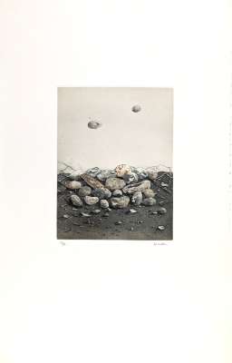 ASADA Hiroshi (1931-1997) // Sans titre (Aquatinta) -  Artistes Divers