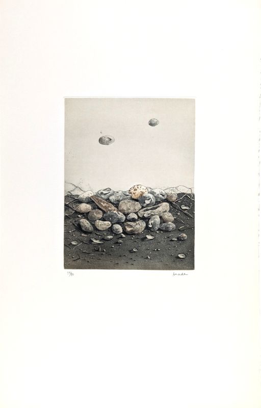 ASADA Hiroshi (1931-1997) // Sans titre (Aquatint) -  Artistes Divers