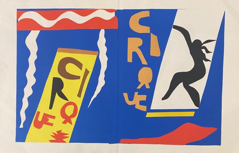 El circo (Litografía) - Henri  MATISSE