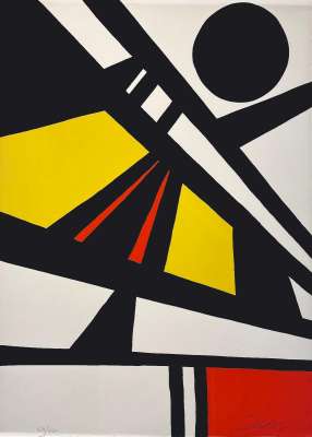 Sans titre (Farblithographie) - Alexander CALDER