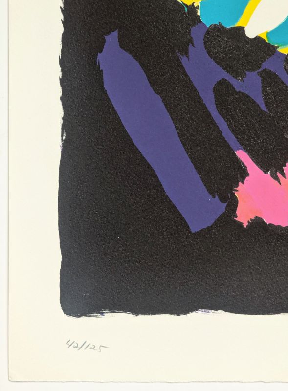 Pink Cat (Lithograph) - Karel APPEL