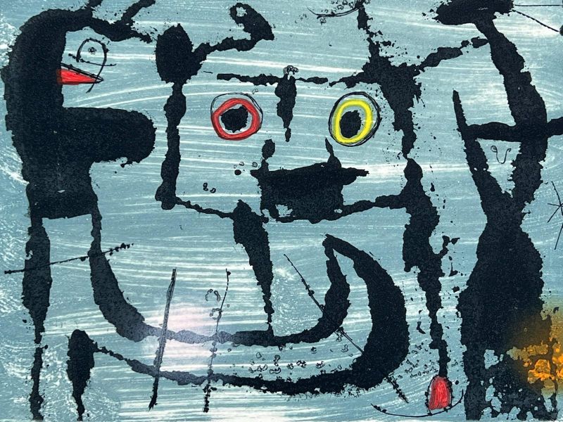 Le Styx (Etching and aquatint) - Joan  MIRO