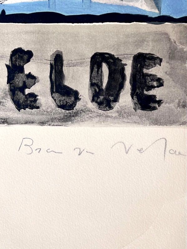 Sin título (Litografía) - Bram   VAN VELDE