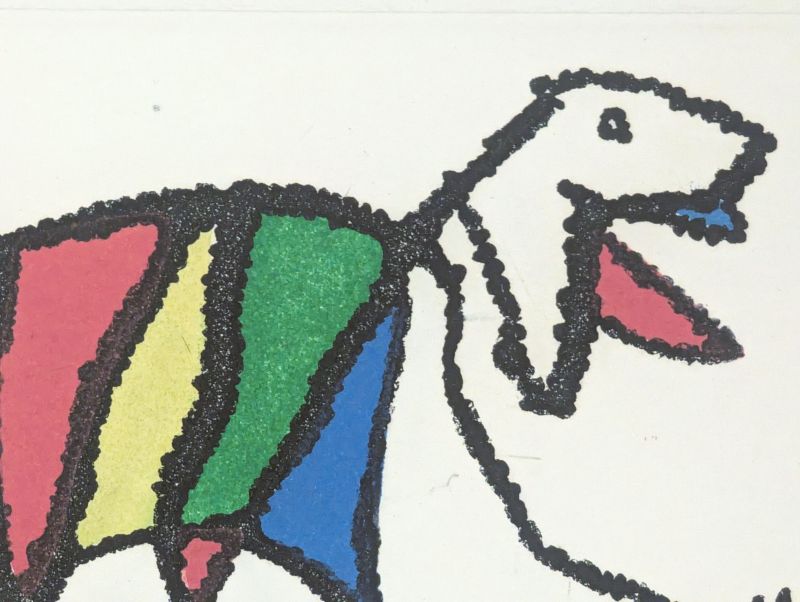 El Sobreviviente visita los P&aacute;jaros (Etching and aquatint) - Joan  MIRO