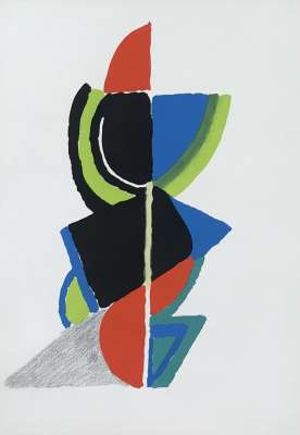 Les illuminations de Rimbaud (Pochoir) - Sonia DELAUNAY-TERK