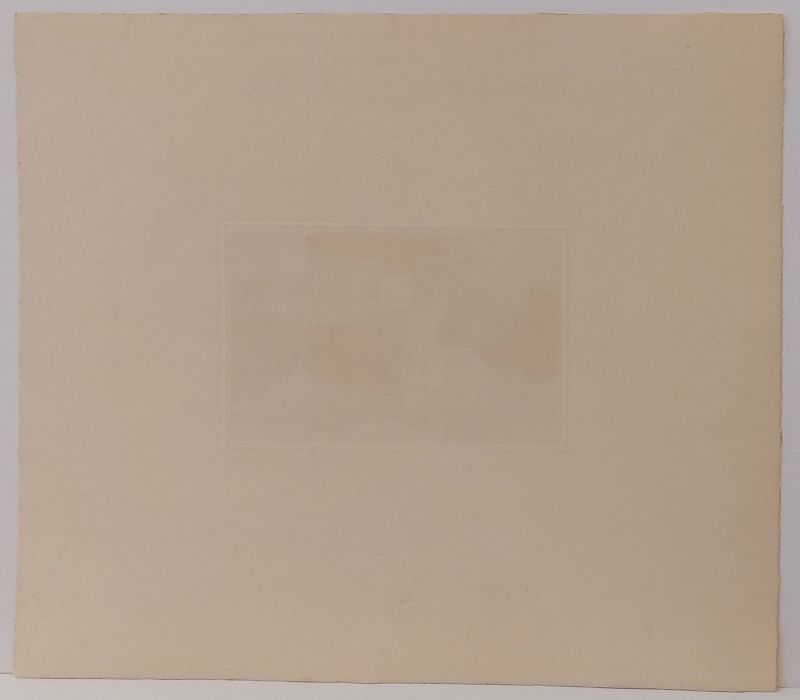 Composition bleue, verte et brune XXXIII (Gravure) - Serge  POLIAKOFF