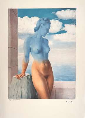 La Magie noire (Lithograph) - René MAGRITTE