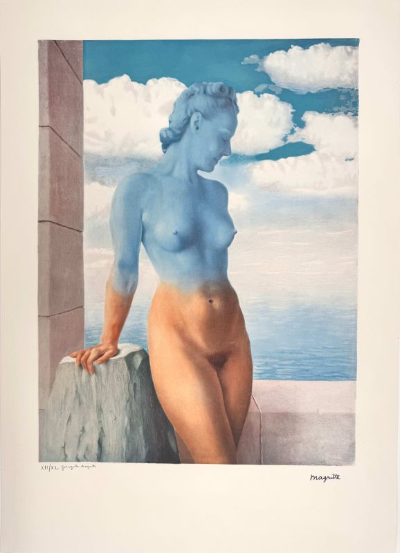 La Magie noire (Lithograph) — René MAGRITTE — Front view