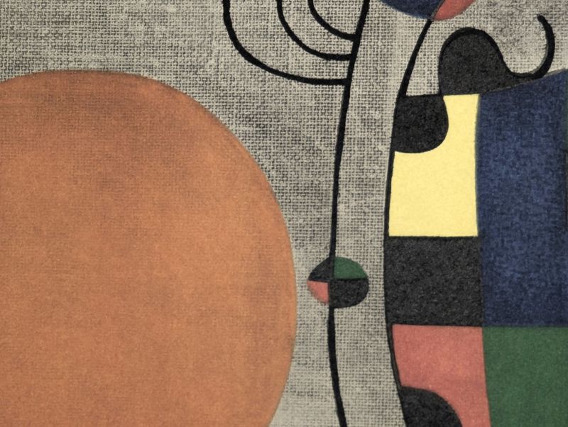 Le Sourire des Ailes Flamboyantes (Photolithographie) - Joan  MIRO