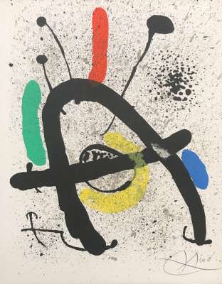Cahier d'Ombres (Lithographie) - Joan  MIRO