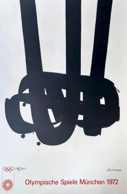 Lithographie n°29 (Litografía) - Pierre  SOULAGES