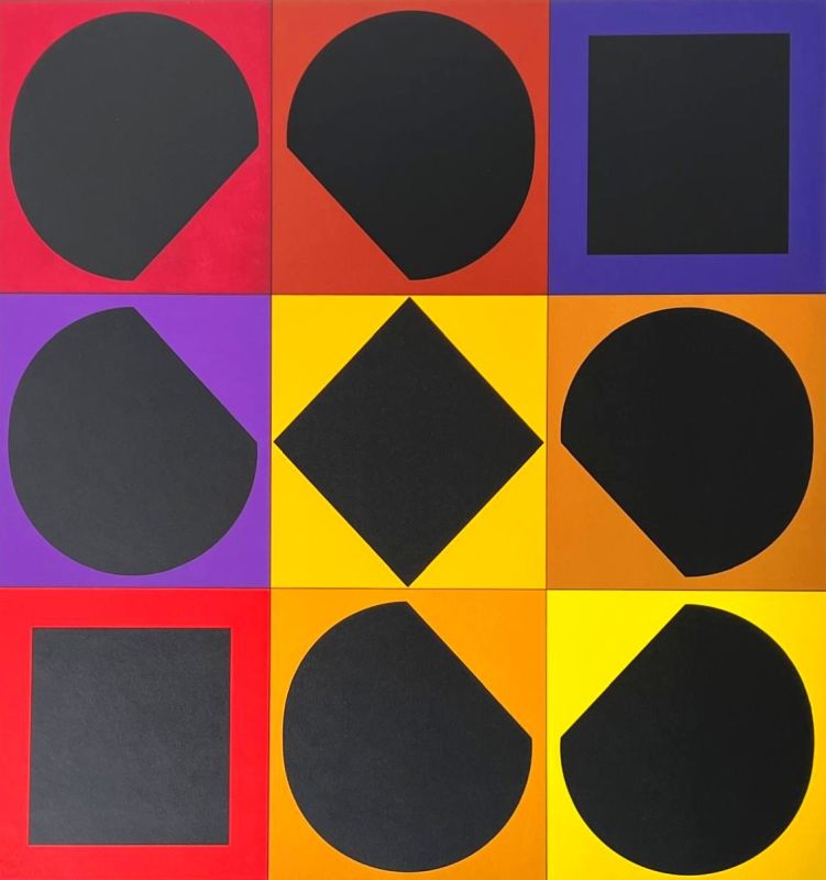 Topaze (Sérigraphie) - Victor  VASARELY