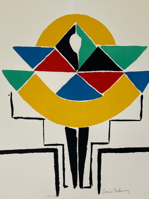 Carnaval (Lithographie) - Sonia DELAUNAY