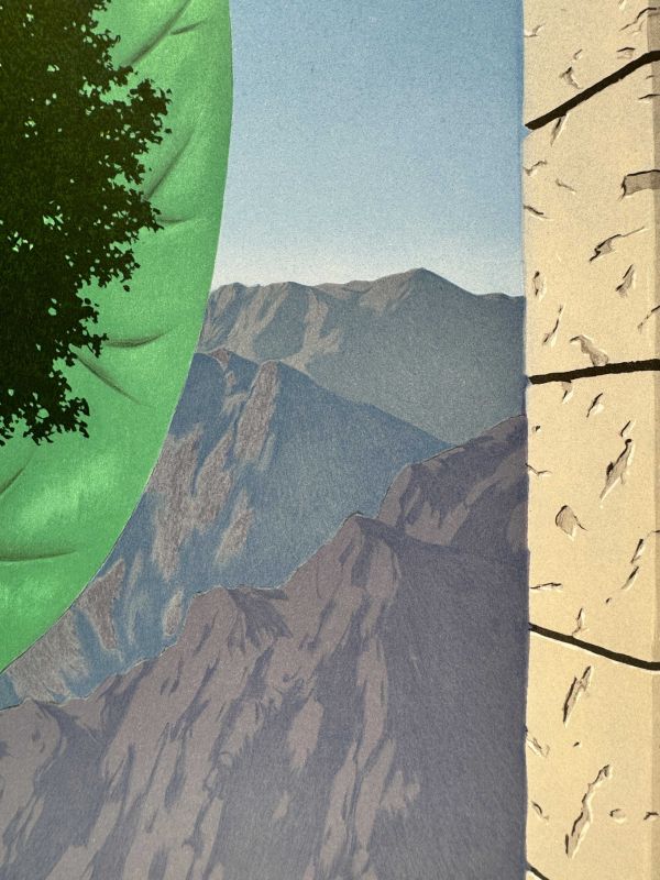 Le dernier cri (Farblithographie) — René MAGRITTE — Detailansicht