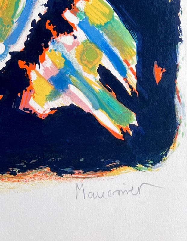 Laudes II (Lithographie) - Alfred  MANESSIER