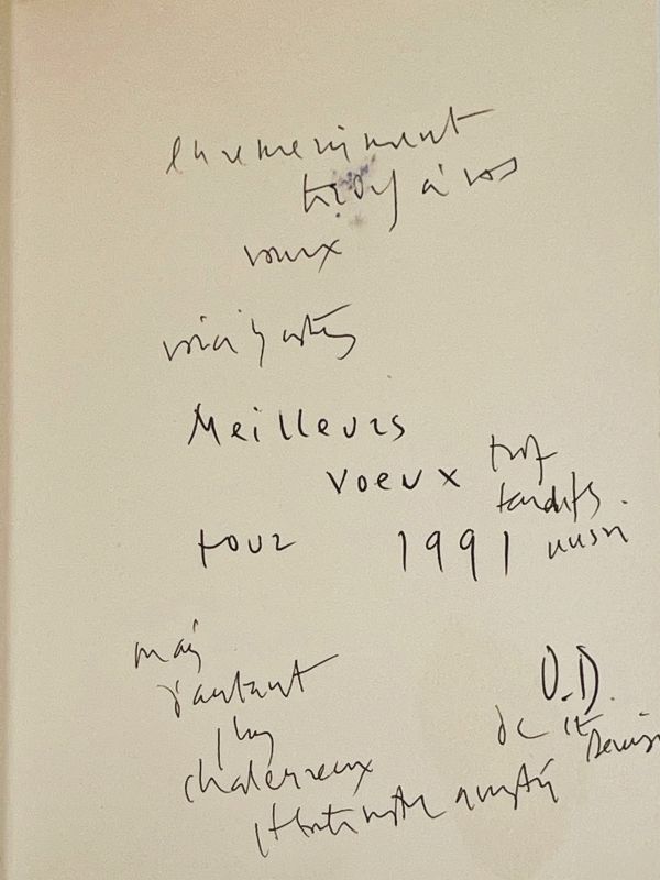 Carte de voeux (Greetings card) - Olivier DEBRE